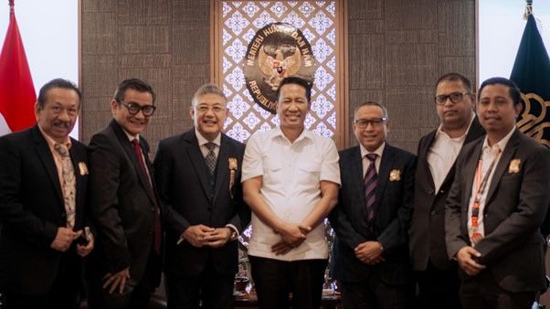 DPP KAI 2024-2029 Jalin Komunikasi dengan Menkumham RI, Supratman Agtas