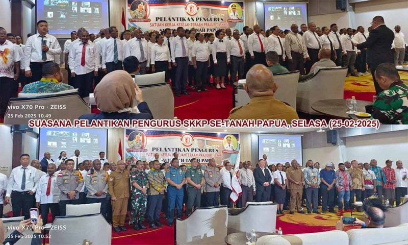 DPW SKKP Tanah Papua Resmi Terbentuk, Dr. John Manangsang Wally Dilantik Jadi Ketua